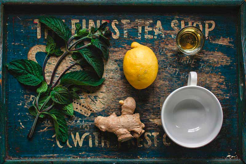 5 продуктов, повышающих иммунитет. Чай с лимоном и медом