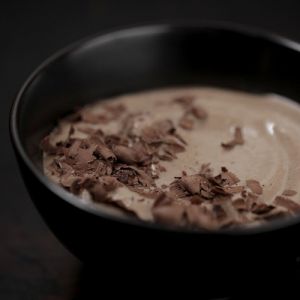 Шоколадный пудинг без молока и яиц